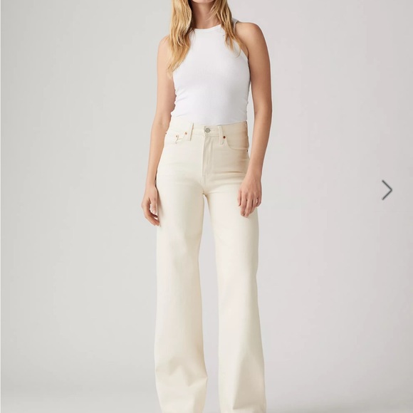 Levi's Ribcage Wide Leg Jeans - Picture 1 of 5